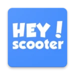 hey! scooter android application logo